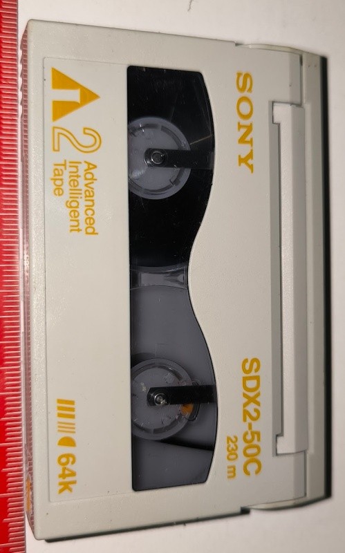 Sony SDX2-50C AIT-2 Data Cartridge 50/130 GB with Memory Chip .. použitý / used  .. cena na dotaz / price on request