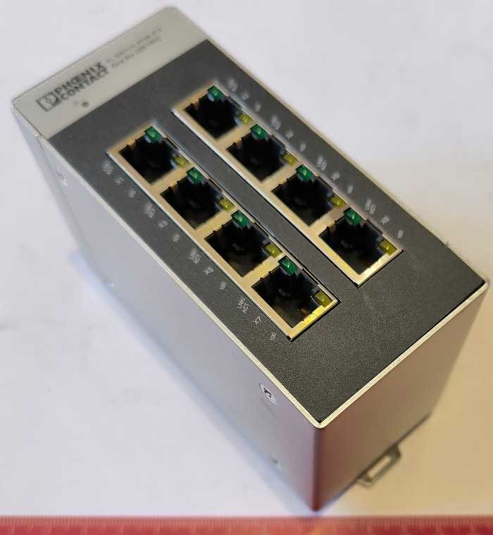 FL SWITCH SFNB 8TX- 2891002 - Industrial Ethernet Switch, DIN