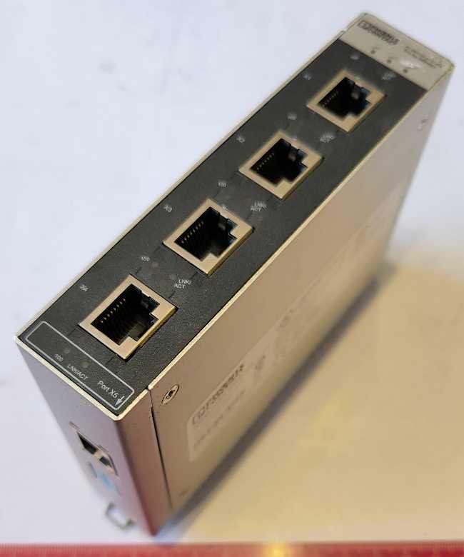 FL SWITCH SFNT 5TX - 2891003 - Industrial Ethernet Switch, DIN  .. použitý / used