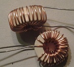 SFT830S - Choke 26uH 2A 55mOhm THT D17x9,5mm