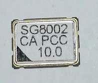 SG-8002CA-PCC 10,0 - XO (Standard) CMOS 1 MHz ~ 125 MHz Programmable Oscillator 3.3V Enable/Disable 4-SMD, No Lead