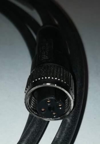 SICK-6025900 - DOL-1204-G02MC - 2 m, 4-wire, PUR, halogen-free