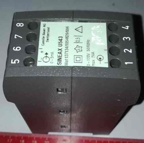převodník SINEAX U543
