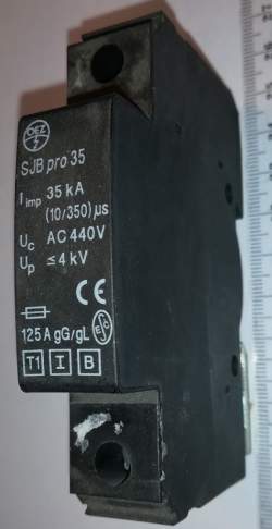 SJBpro35 - OEZ - svodič přepětí  .. cena na dotaz / price on request