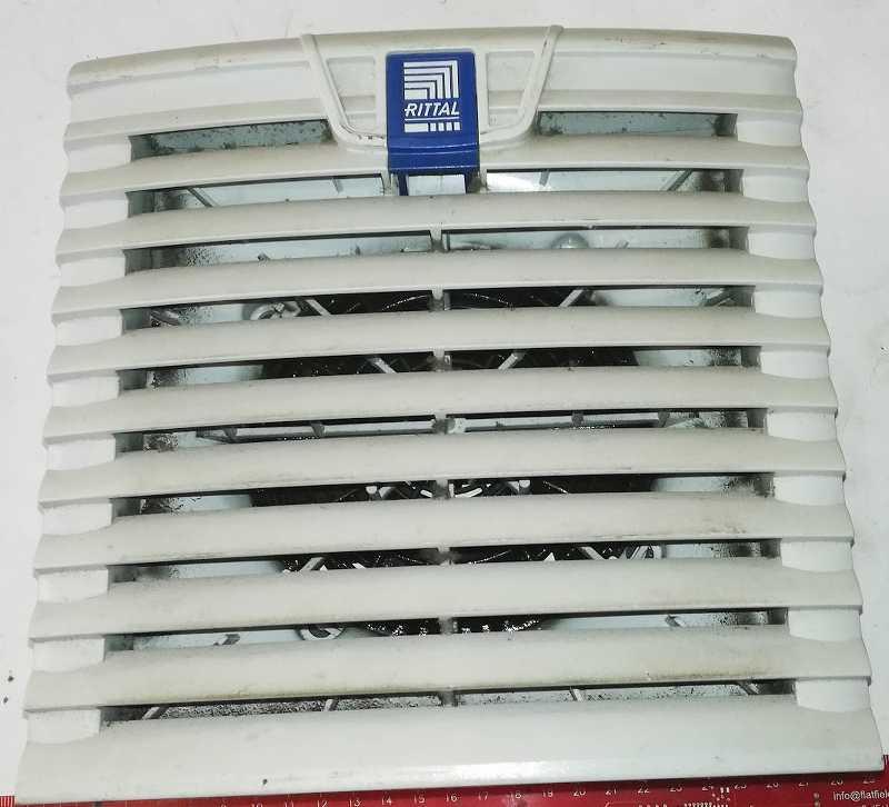 RITTAL SK3239.124 Ventilátor s filtrem 105m3/h, 24VDC IP54 , z demontáže, otestován