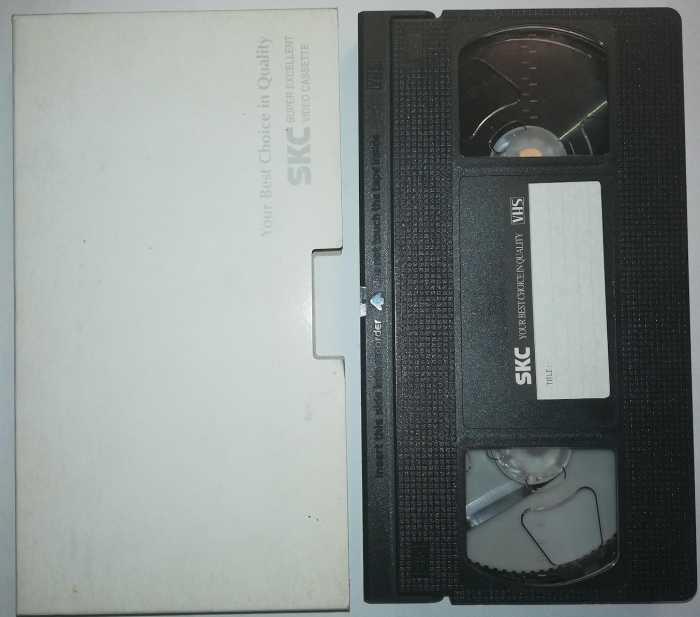 videokazeta VHS SKC E240, použitá