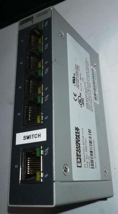 FL SWITCH SFNB 5TX - Industrial Ethernet Switch, DIN  .. použitý / used