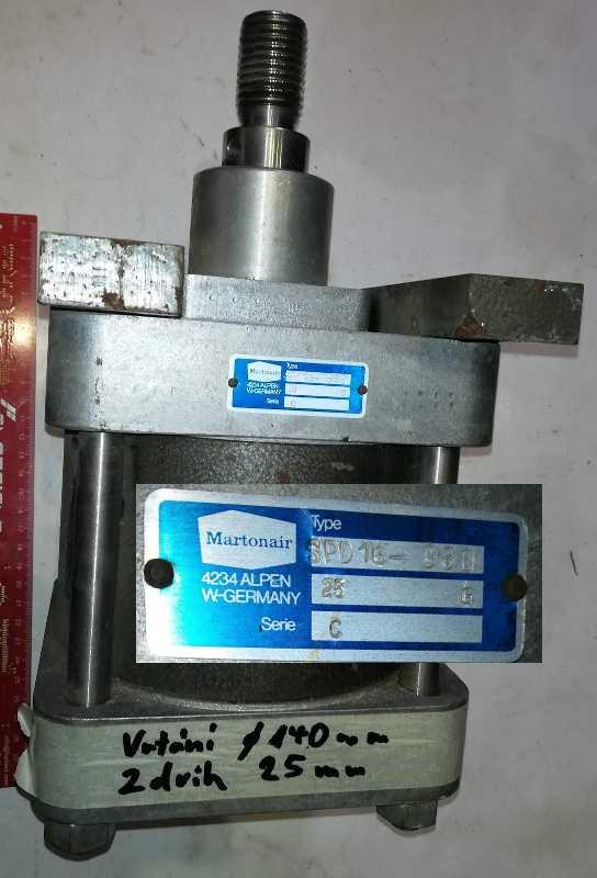 SPD16-960  válec, vrtání 140mm, zdvih 25mm  , MANTONAIR   .. cena na dotaz / price on request