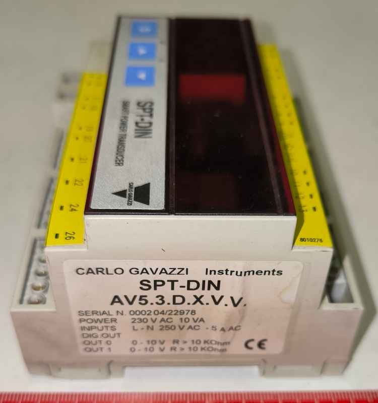 SPT-DIN AV5.3D.X.V.V. 230Vac  .. použitý / used   .. cena na dotaz / price on request