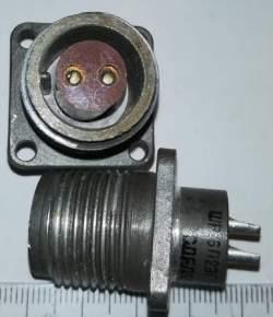 SR16P23G5 - konektor 2 pin ( ШР16П23Г5 ) .. cena na dotaz / price on request