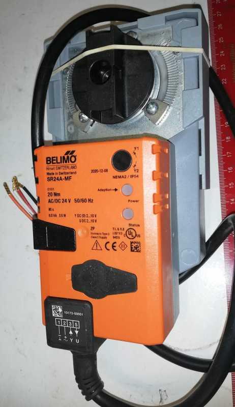 Servopohon Belimo SR24A-MF, AC/DC 24V
