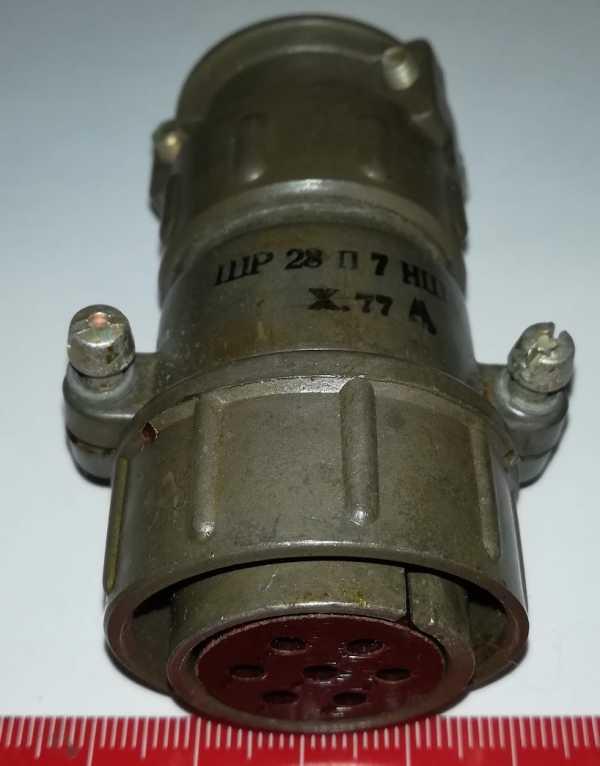 ŠR28P7NŠ9 (ШР28П7НШ9 ) - konektor  .. cena na dotaz / price on request