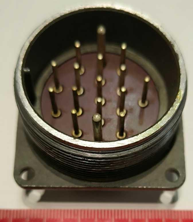 konektor ŠR40P16NŠ2 samec - ШР40П16НШ2 .. cena na dotaz / price on request