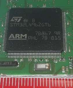 STM32L496ZGT6 - zapájen na DPS