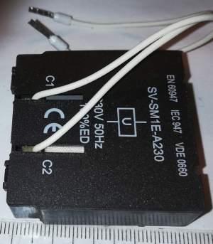 SV-SM1E-A230 - Spoušť napěťová