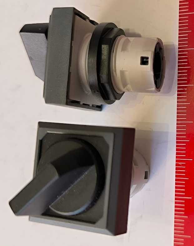 SCHLEGEL hlavice, přepínač 2 polohy, šedý (004)