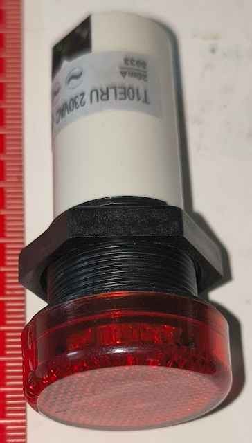 T10ELRU 230Vac - signální kontrolka