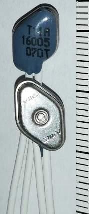 T11A-160-05 - teplotní spínač 160°C, délka 60cm, rozpinací