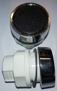 T6A/22 - ovládací hlavice  - cerna