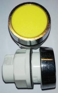 T6A/22 - ovládací hlavice  - zluta