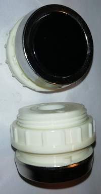 T6A ovládací hlavice, bez pacek - ČERNÁ