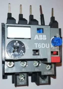 T6DU 1,7-2,4A OVERLOAD RELAY .. cena na dotaz / price on request