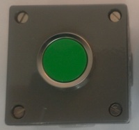 Ovládací skříň T6S1A 30 IP44 Z .. zelená hlavice, nové, včetně spínací jednotky T6Z111