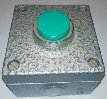 T6S1E zelená hlavice-kontrolka T6E s krytím IP44