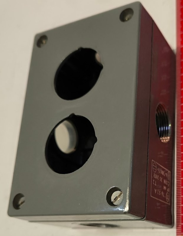 T6S2 krabička, hliník, zachovalá