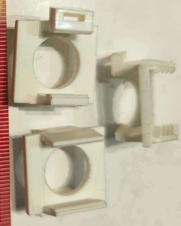 T6 -spojka BÍLÁ s připojením na pásek - 15/16 pro objímku