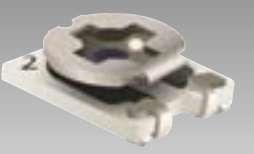 TC42X-2-103E - 10 kOhms 0.1W, 1/10W J Lead Surface Mount Trimmer Potentiometer Cermet 1.0 Turn Top Adjustment .. nekompl. kotouč 40ks za 100Kč