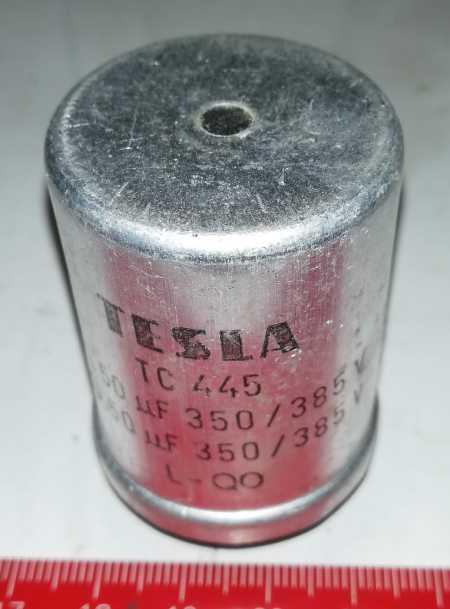 TC445 50uF 350/385V TESLA
