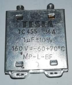 TC455 1M/A 1uF 10% 160V TESLA