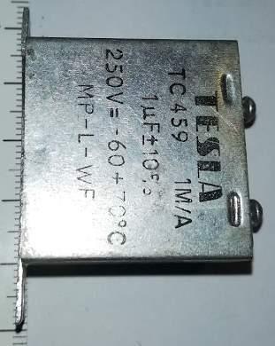 TC459 1M/A - 1uF 250V  TESLA