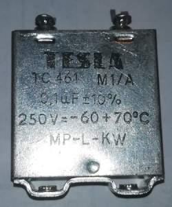 TC461 M1/A 0,1uF 10% 250V TESLA