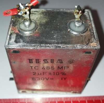 TC485MP 2uF 630V pájený