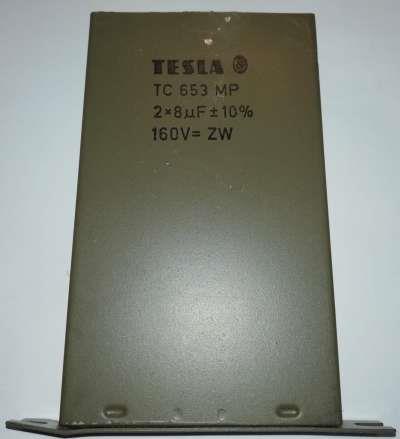 TC653MP 2x8u 160V TESLA, pájený  .. cena na dotaz / price on request
