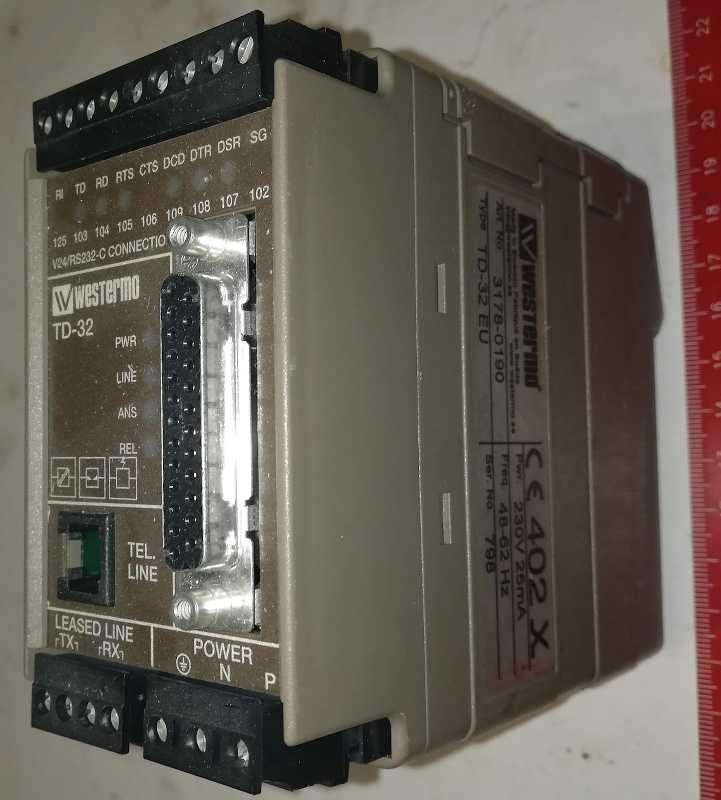 WESTERMO TD-32 .. použitý / used   .. cena na dotaz / price on request