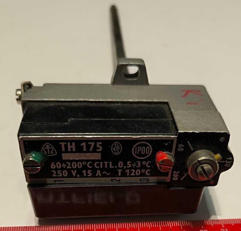 TH175 / +60+200°C / stonek 190mm, starší