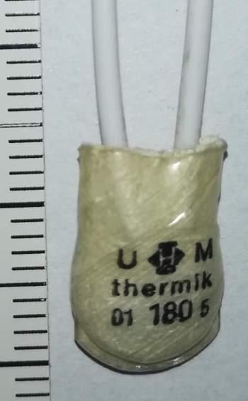 THERMIK 01 180 5 - teplotní spínač 180°C, délka 12cm,