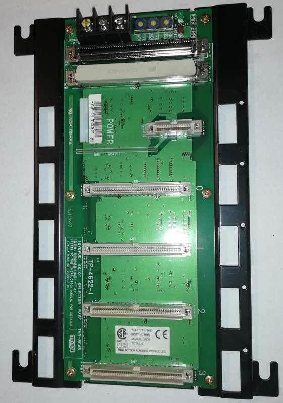 TOYODA TOYOPUC 4 SLOT BASE MODULE THR-5645 / TP-4622-1 .. použitý / used .. cena na dotaz / price on request