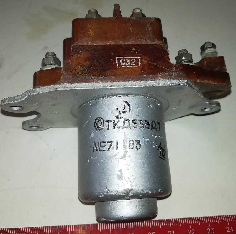 Contactors electromagnetic TKD533DT SSSR  ( ТКД533ДТ ) .. cena na dotaz / price on request