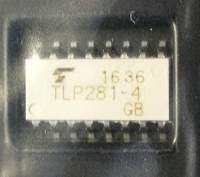 TLP281-4GB - OPTOISO 2.5KV 4CH TRANS 16-SOP .. cena na dotaz / price on request