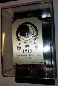 časové relé TM10-6min 220V  .. cena na dotaz / price on request