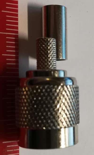 TNC-V-50P Koaxiální konektor krimpovací TNC-V CAB/K 50R RG58U