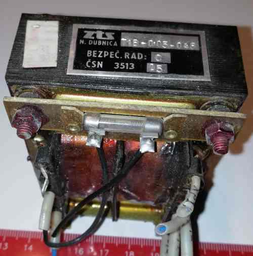 trafo - ZTS T1B-0,05-048 z demontáže