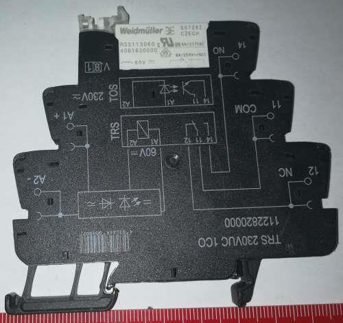 Relé WEIDMULLER TRS 230VUC 1CO   .. cena na dotaz / price on request