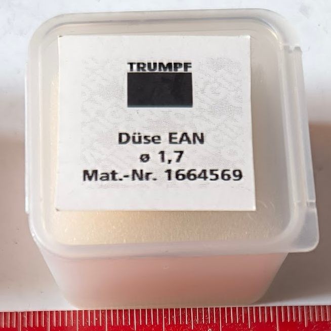 TRUMPF-1664569 - Nozzle EAN d= 1,7mm