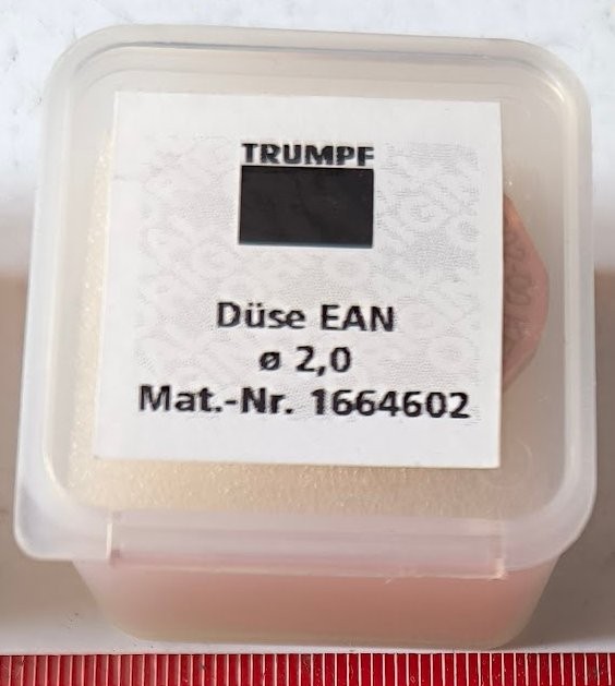 TRUMPF-1664602 - Nozzle EAN d= 2,0mm