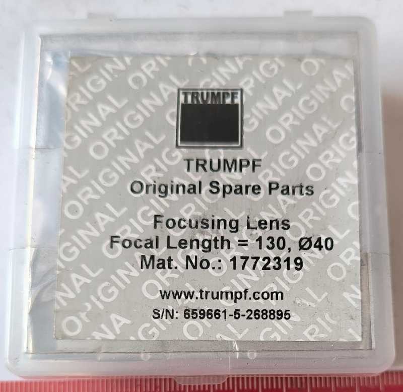TRUMPF-1772319 - Lens f 130.00 mm, D 40.00 mm   .. cena na dotaz / price on request